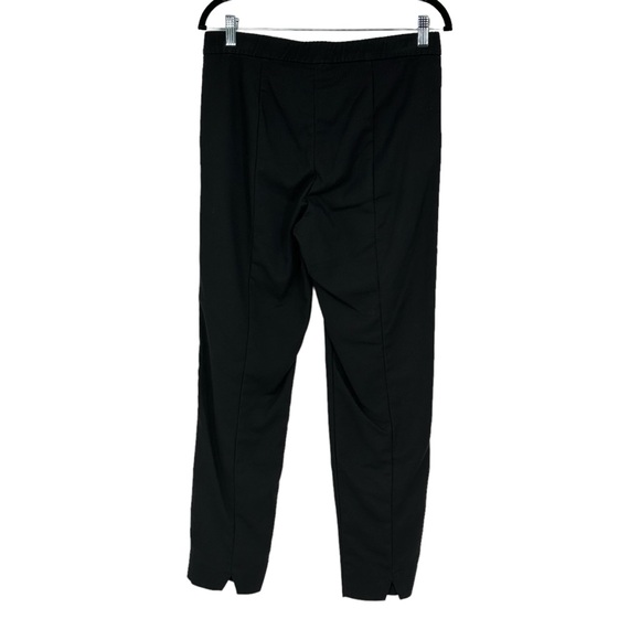 J Jill Size 8 Black Cotton/Rayon/Spandex Pull On Essential Ankle Pants w Pockets - Picture 4 of 7